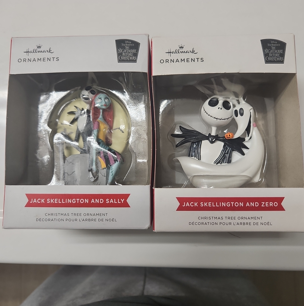 Hallmark Nightmare Before Christmas Ornaments